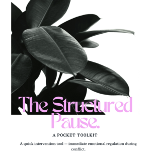 The Structured Pause™ Toolkit